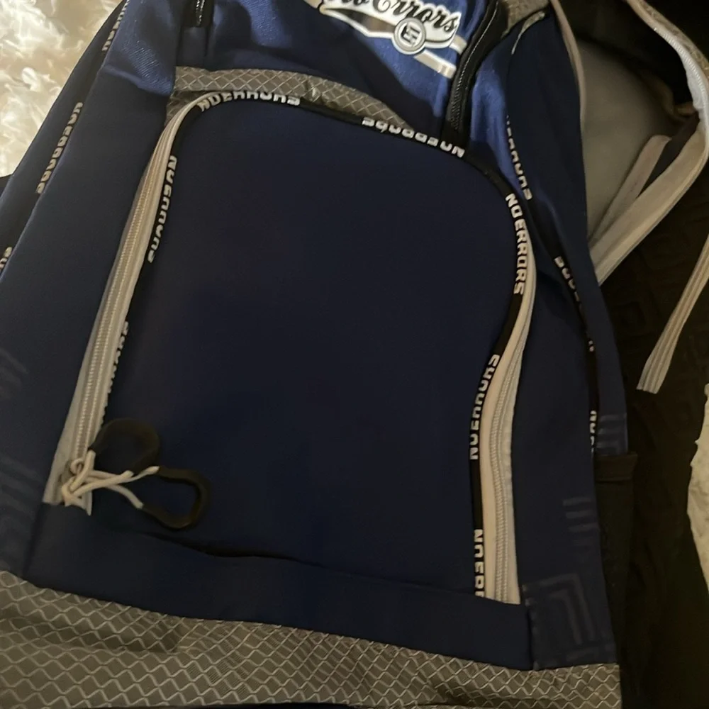 No Errors RBP Rookie Baseball Backpack Blue Gray Sports Equipment Bag NWOT